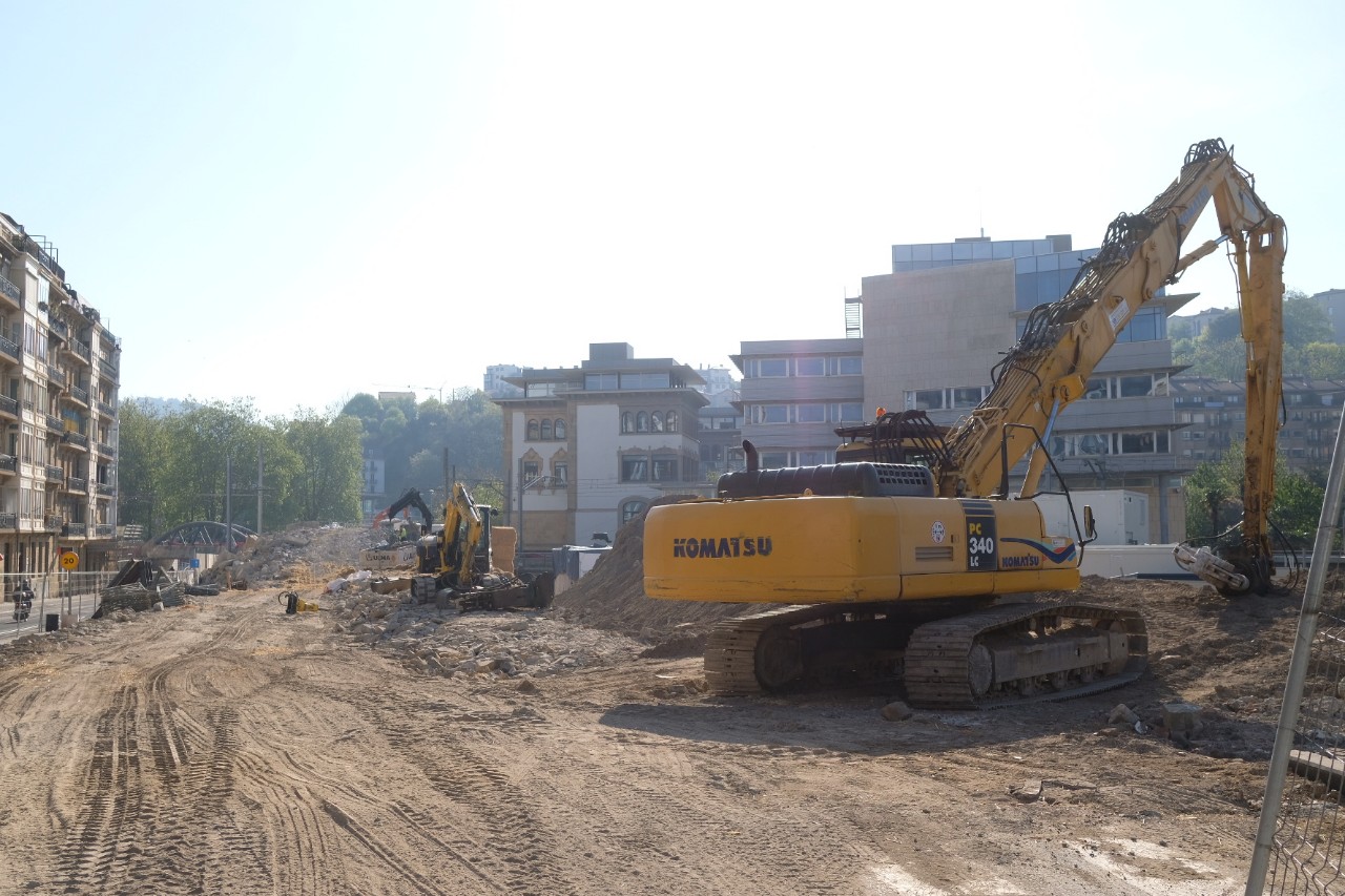 "Donostia siempre está en obras"
