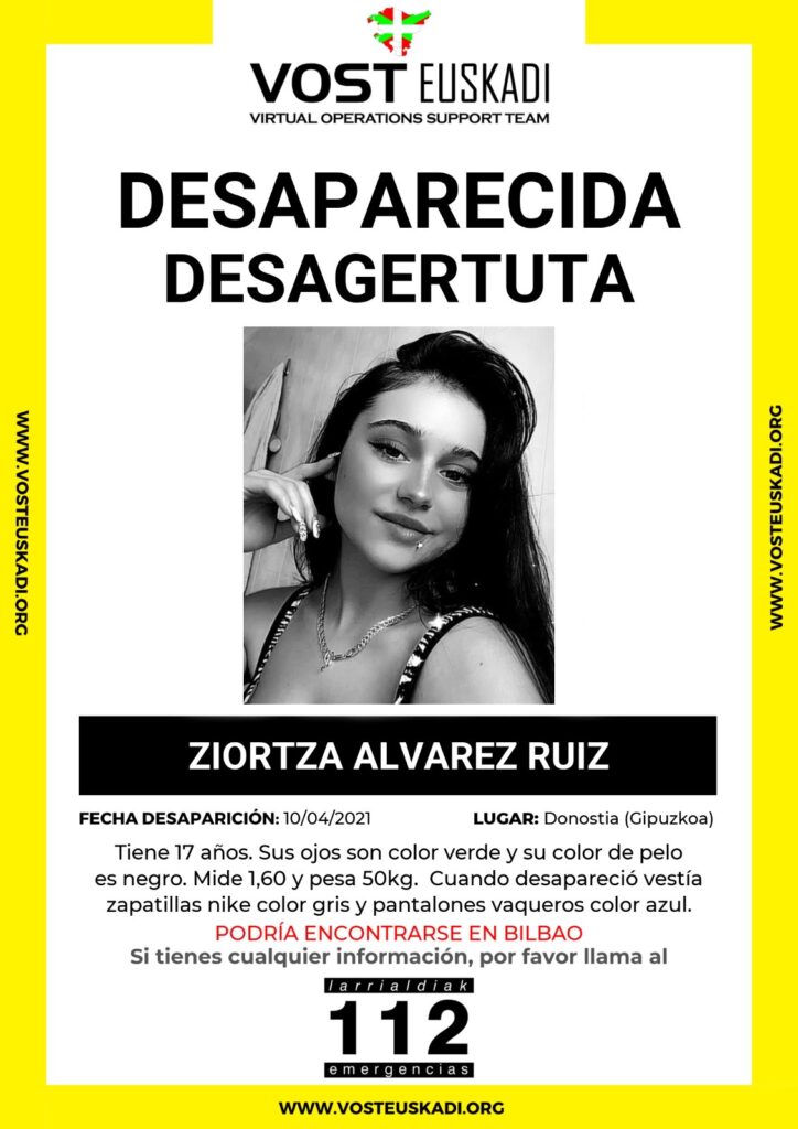 673c25a2 01b7 42af a19c 03f2b76eeca9 Desaparecida una joven desde el sábado en Donostia
