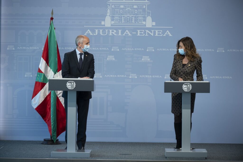 Ajuria Enea3 Gobiernos central y vasco cierran el traspaso de prisiones a Euskadi