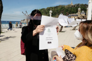 DSCF7577 Cajeras de supermercados gipuzkoanos exigen ser vacunadas