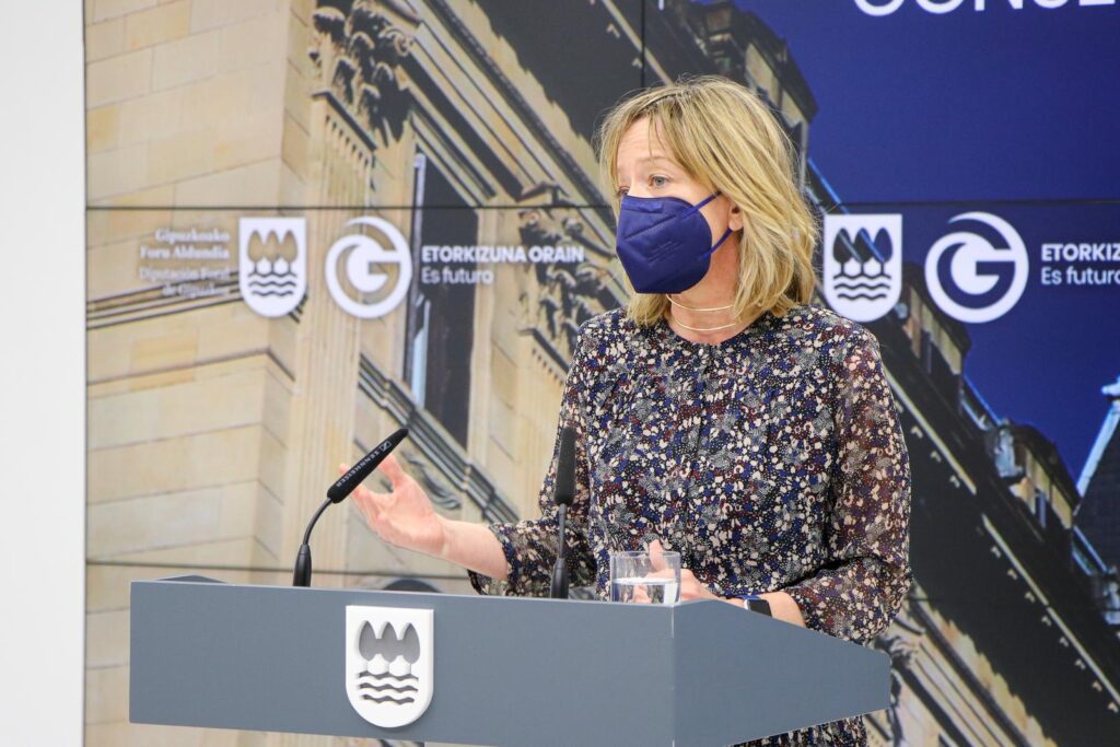 Eider Mendoza hoy Gipuzkoako zerga bilketa metatua %21,6 hazi da 2020arekin alderatuz