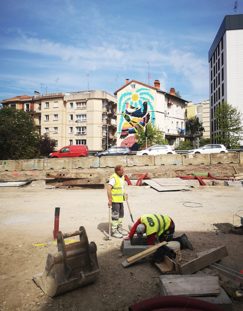 Loiola obras "Donostia siempre está en obras"