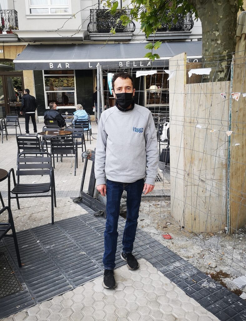 bella easo "Donostia siempre está en obras"