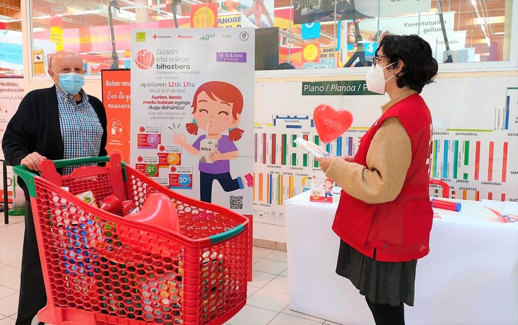 foto Alcampo Irun 2 Desayunos y Meriendas #ConCorazón logra 4.396 euros en Gipuzkoa