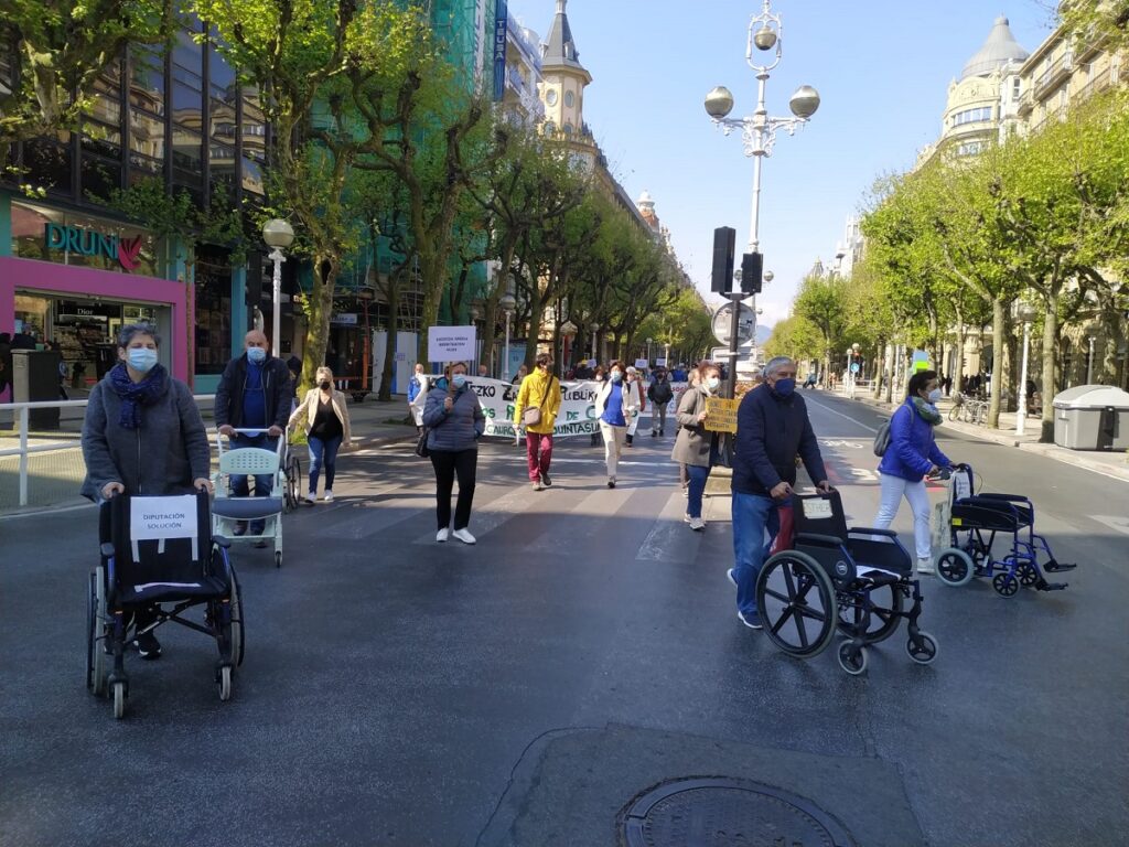 gs1 "En las residencias de Gipuzkoa no hay un cuidado como el que los mayores merecen"