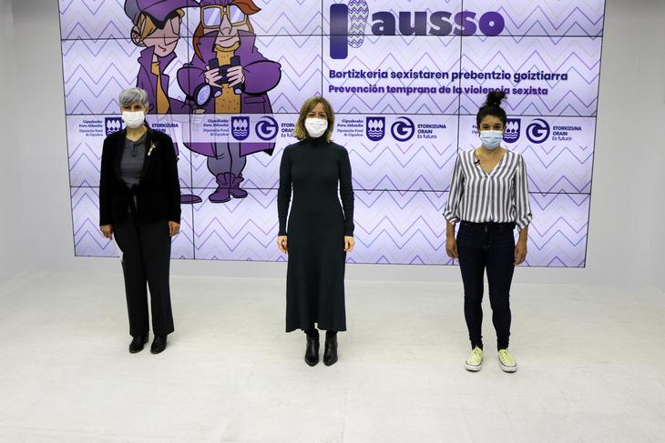 pausso 3 Objetivo: prevenir la violencia sexista en Gipuzkoa desde la infancia