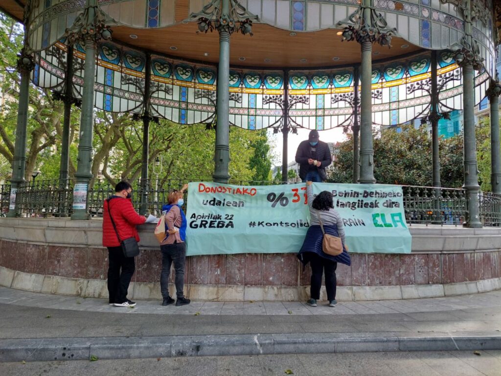 preparativos huelga "Seguimiento generalizado" de la huelga del sector público según los sindicatos