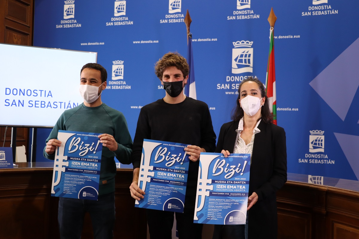 Bizi La Escuela de Música y Danza abre el periodo de inscripción para el curso 21-22
