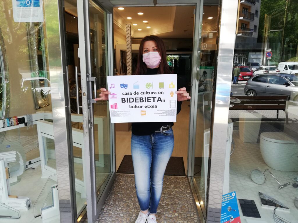 Cristina Bdebieta EH Bildu pide presupuesto para la casa de cultura de Bidebieta