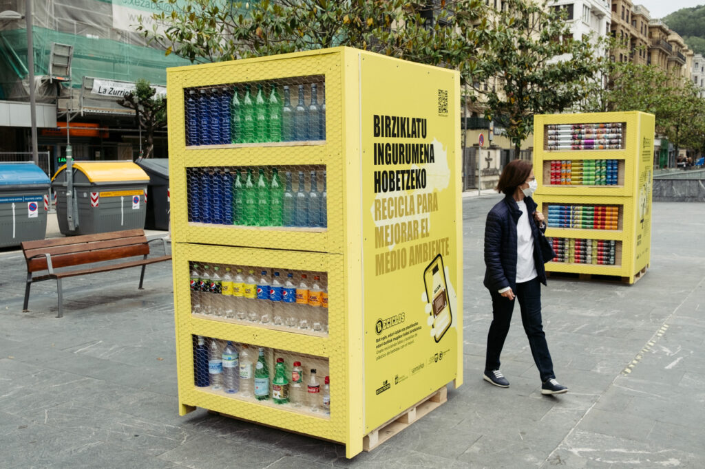 DSCF5952 Donostia se estrena en RECICLOS con recompensas para los más recicladores