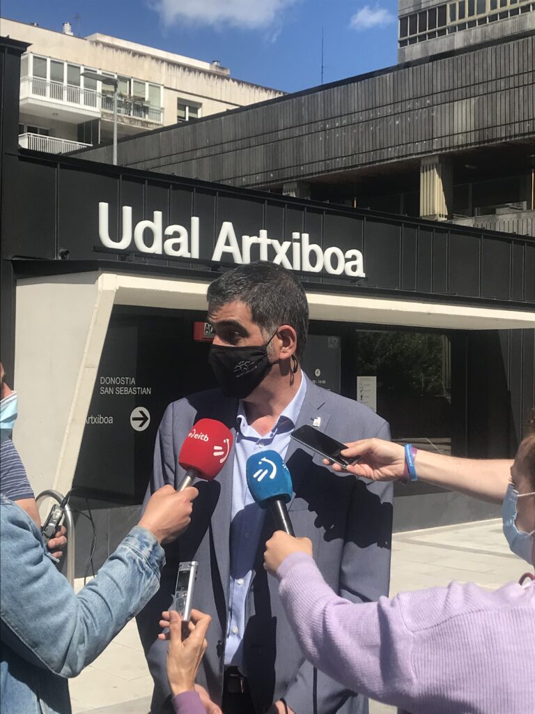 IMG 8689 Goia: "Las imágenes del sábado por la noche en Donostia producen decepción"
