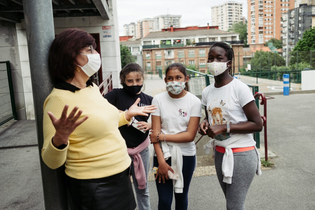 Inmigracion Karmengo Ama Así funciona un colegio de Trintxerpe con más de 30 nacionalidades