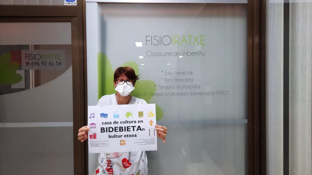 Iratxe Bidebieta "Queremos una casa de cultura para Bidebieta, no soluciones a medias"