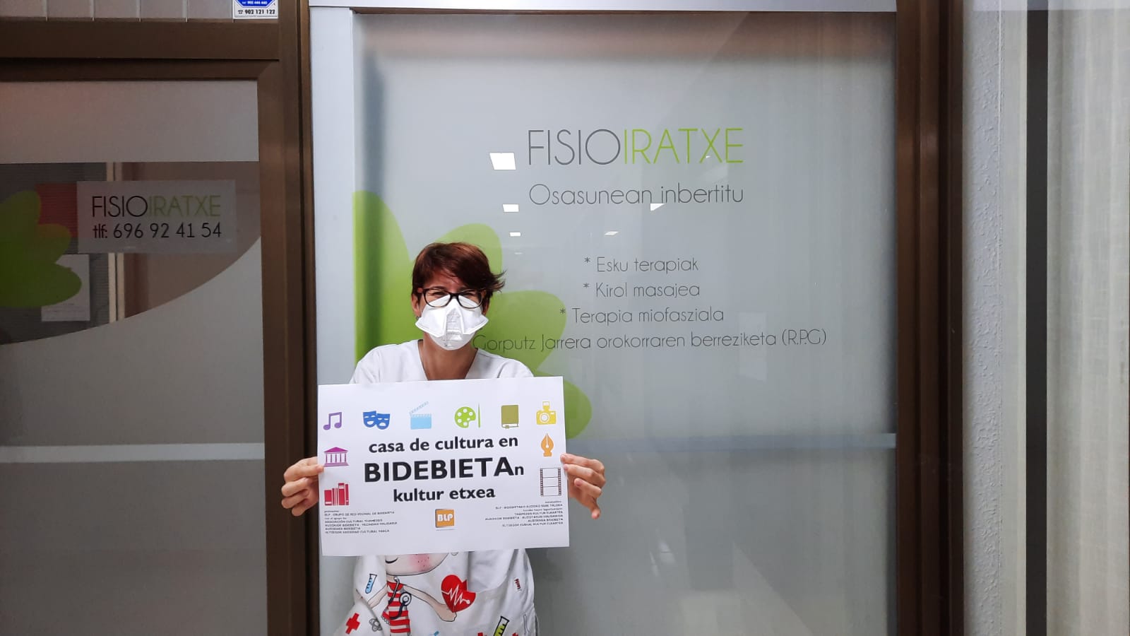 Iratxe Bidebieta "Queremos una casa de cultura para Bidebieta, no soluciones a medias"