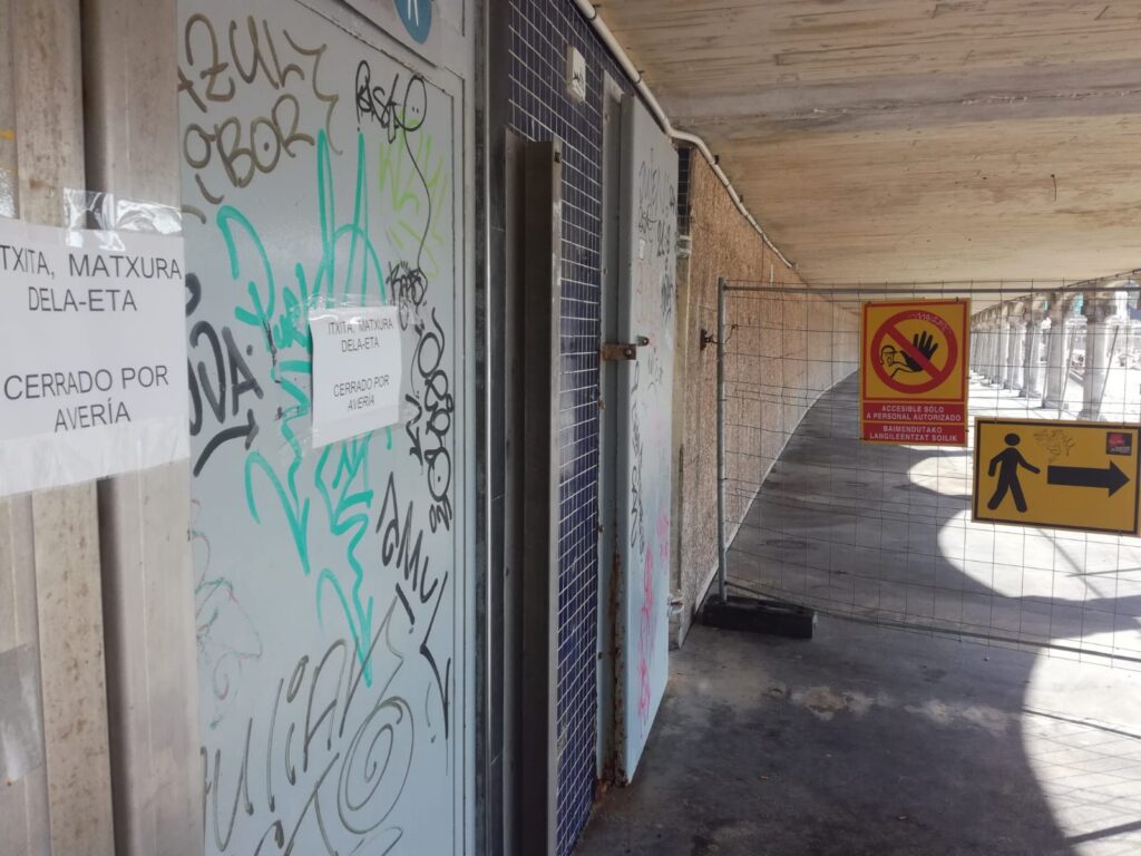 averia Obras del Metro: EH Bildu asegura que el último socavón es tres veces más grande que los anteriores