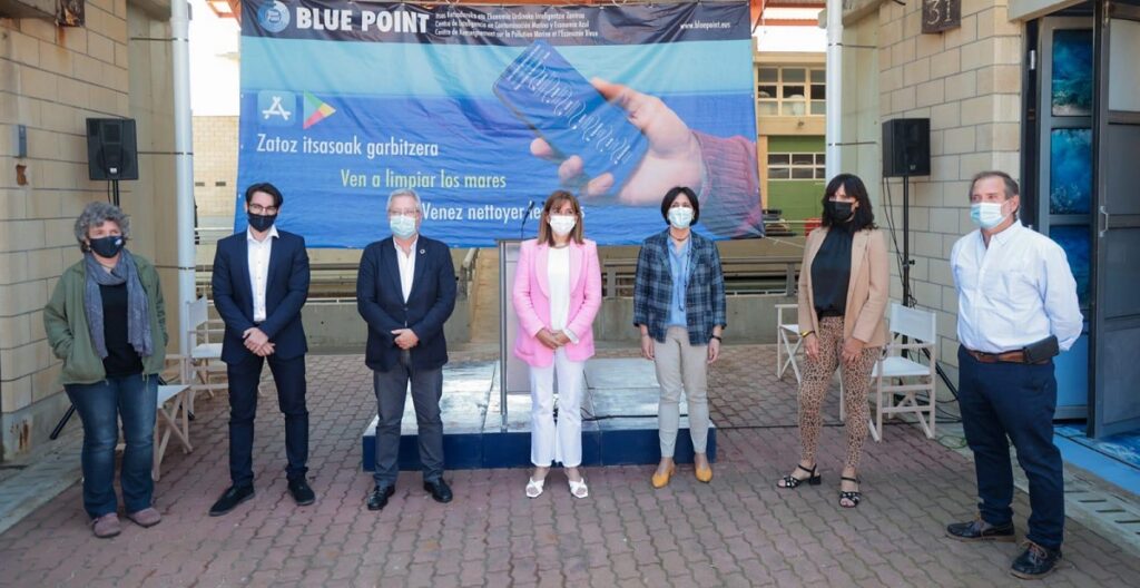 Blue Point Nace Blue Point en Getaria contra la contaminación marina