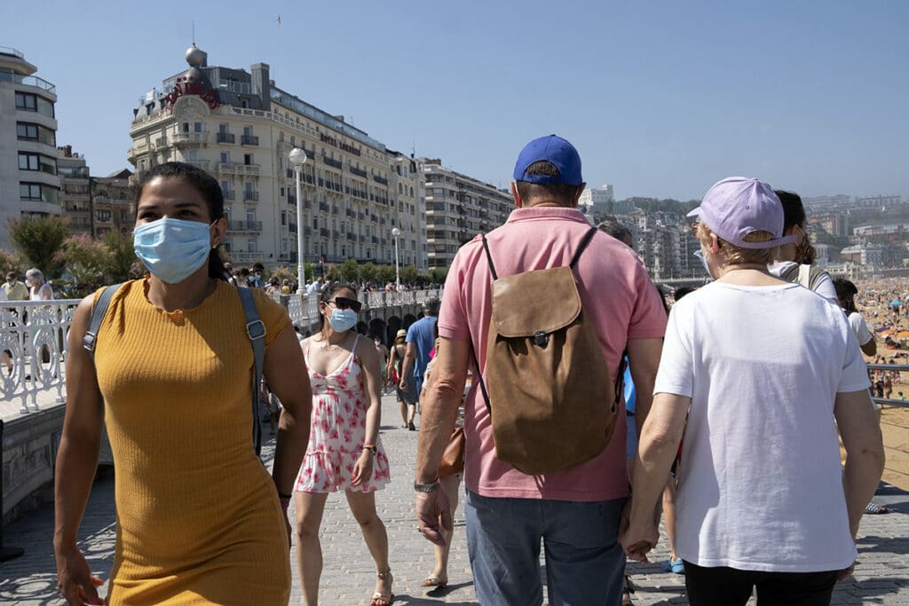 DSCF3994 1 Donostia suma solo 21 positivos el fin de semana con una tasa de contagio del 2,6%