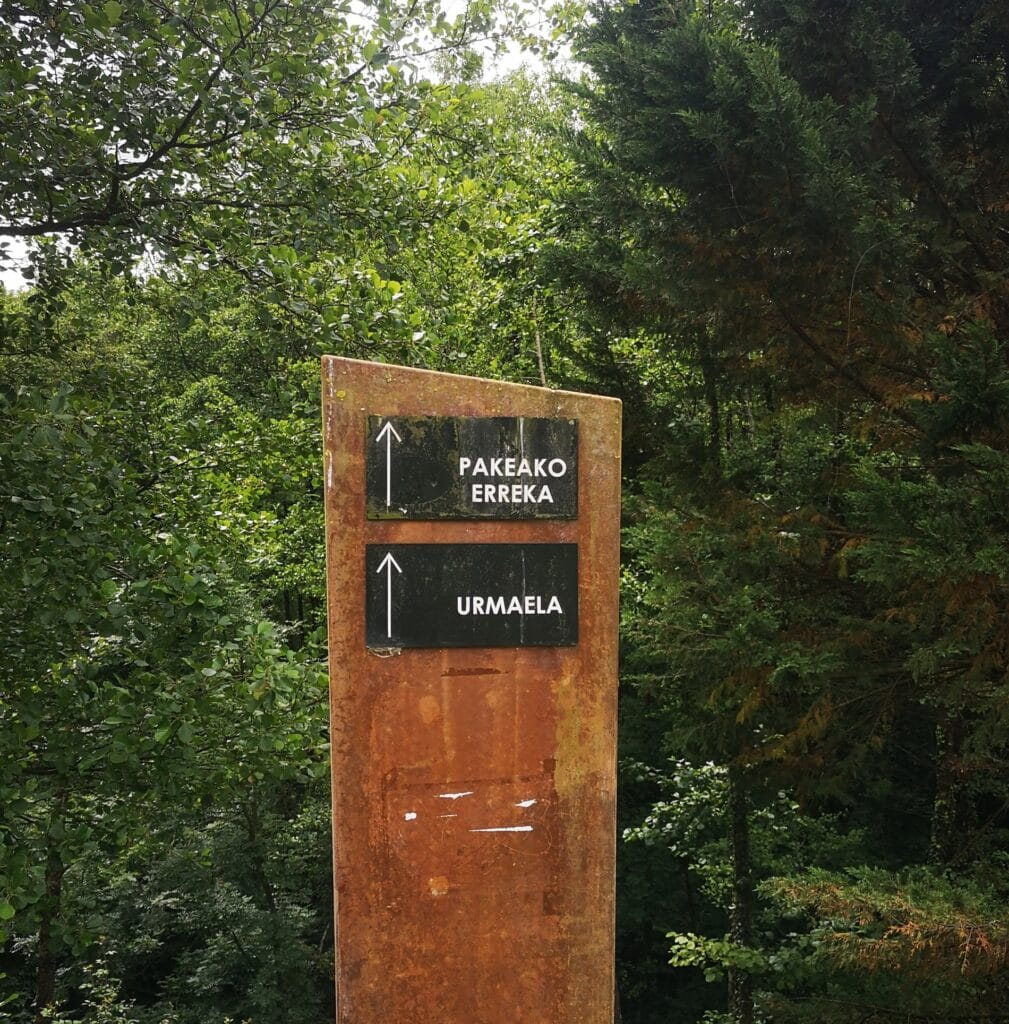 erreka pakea Hallazgo: Un antiguo lavadero en Miramón espera el visto bueno de Aranzadi