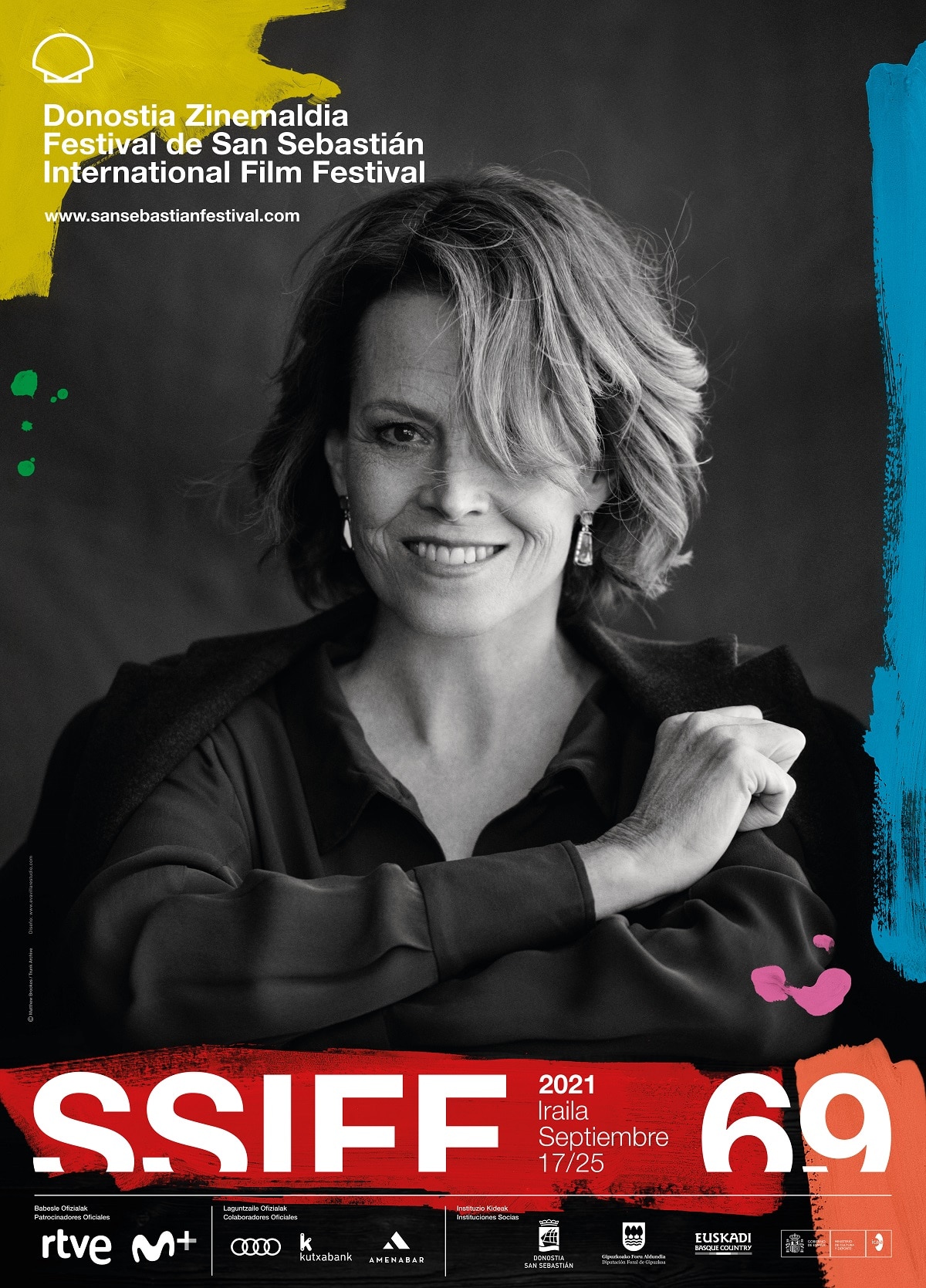 ssiff34960 Seccion Oficial Sigourney Weaver protagoniza el cartel de la 69 edición del Festival de San Sebastián