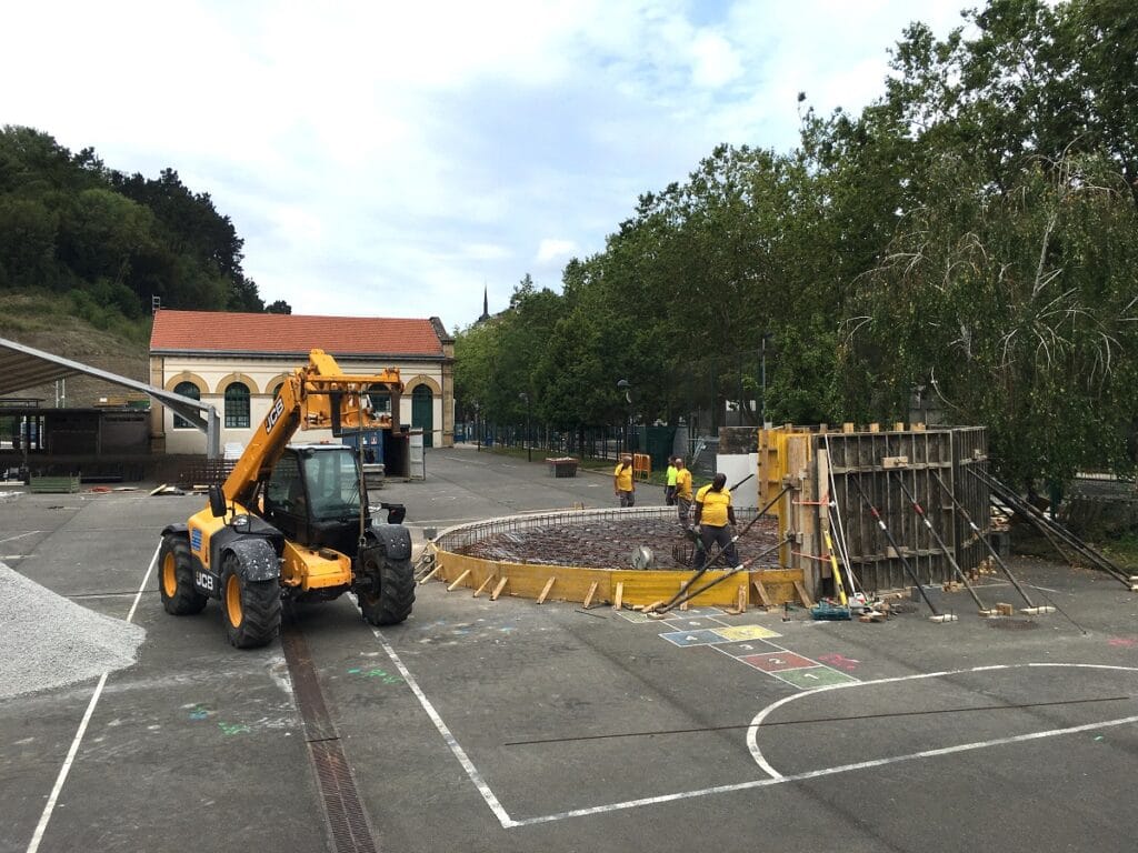 Amara Berri obras Obras en los centros escolares de Donostia