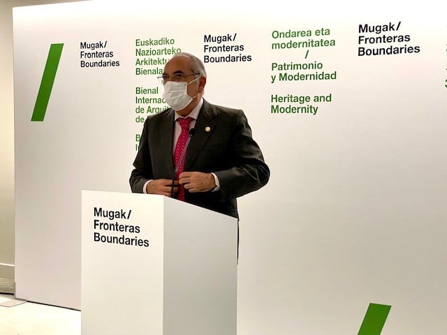 Arriola mugak La Bienal Internacional de Arquitectura abrirá exposiciones en las tres capitales vascas