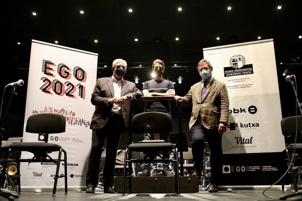 EGO 2021 Verano en grandes escenarios para la Joven Orquesta de Euskal Herria