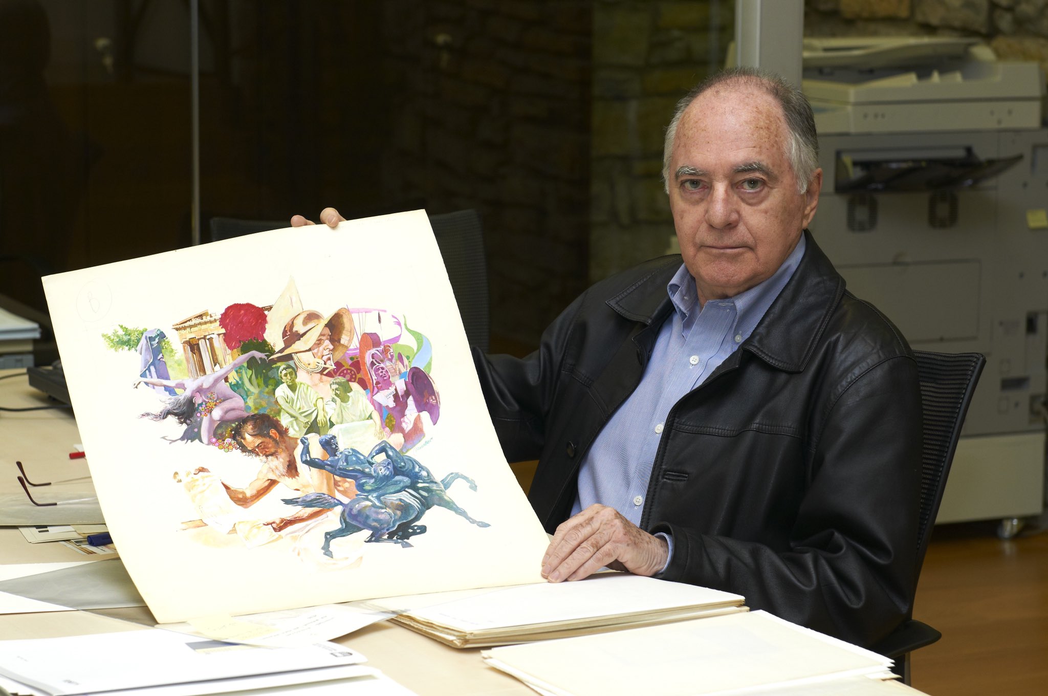 Fallece Luis Gasca, exdirector del Zinemaldia y erudito del cómic 1 Luis Gasca Fallece Luis Gasca, exdirector del Zinemaldia y erudito del cómic