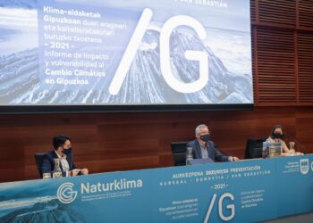 Presentación del informe de Naturklima. Foto: Diputación