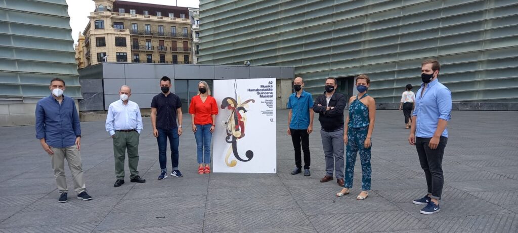 Quincena Inauguracion Música en seis puntos de Donostia para inaugurar la Quincena Musical el domingo