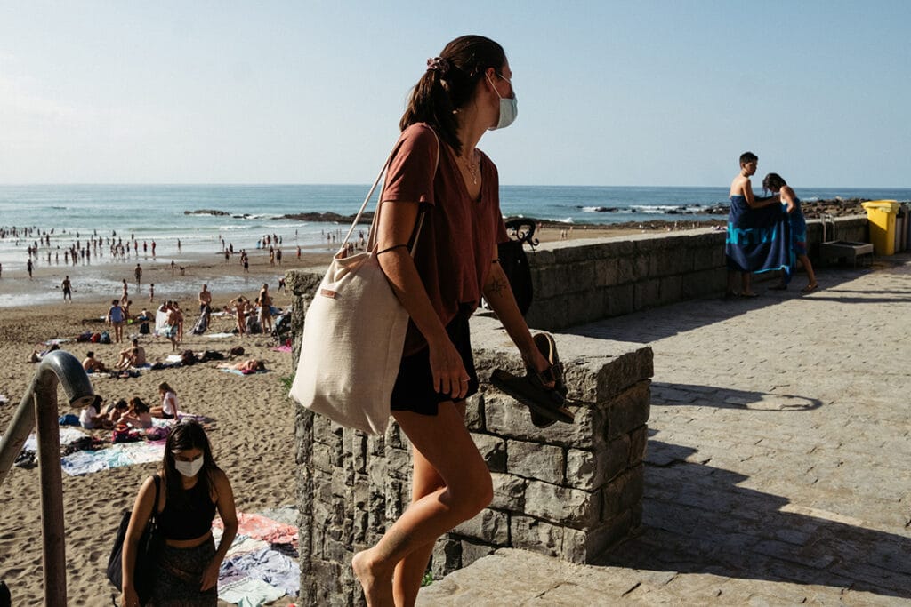 donostitik zumaia itzurun 7 Agosto desbordó "todas las previsiones turísticas" en Euskadi