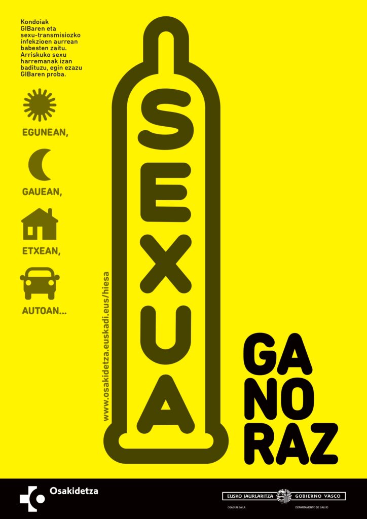 prevencion Las infecciones de transmisión sexual se reducen en Euskadi