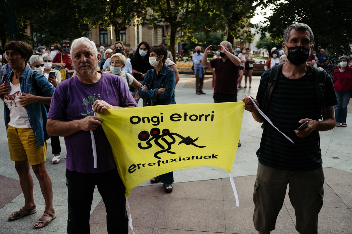 DSCF8852 Concentración en favor del asilo a los refugiados afganos