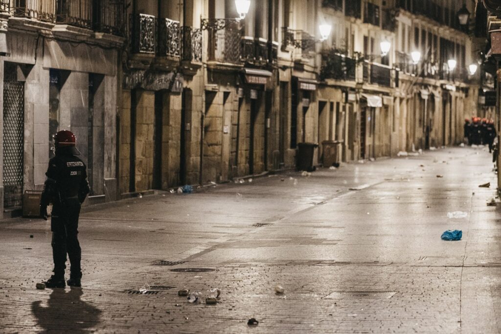 disturbios sabado2 Arnaldo Otegi achaca los incidentes a "un modelo de ocio impuesto por el neoliberalismo"