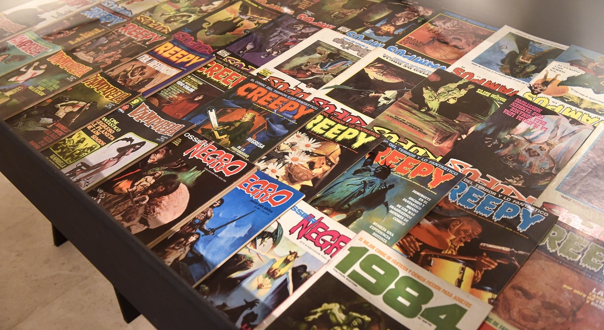 001 SAN JULIAN EXPOSICION OKENDO SEMANA FANTASTICO TERROR La obra de 'Sanjulián-Maestro del arte fantástico' está en Okendo K.E