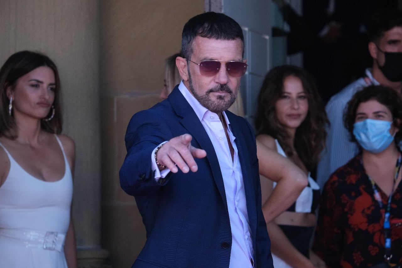 Banderas y Penélope, de los primeros en San Sebastián