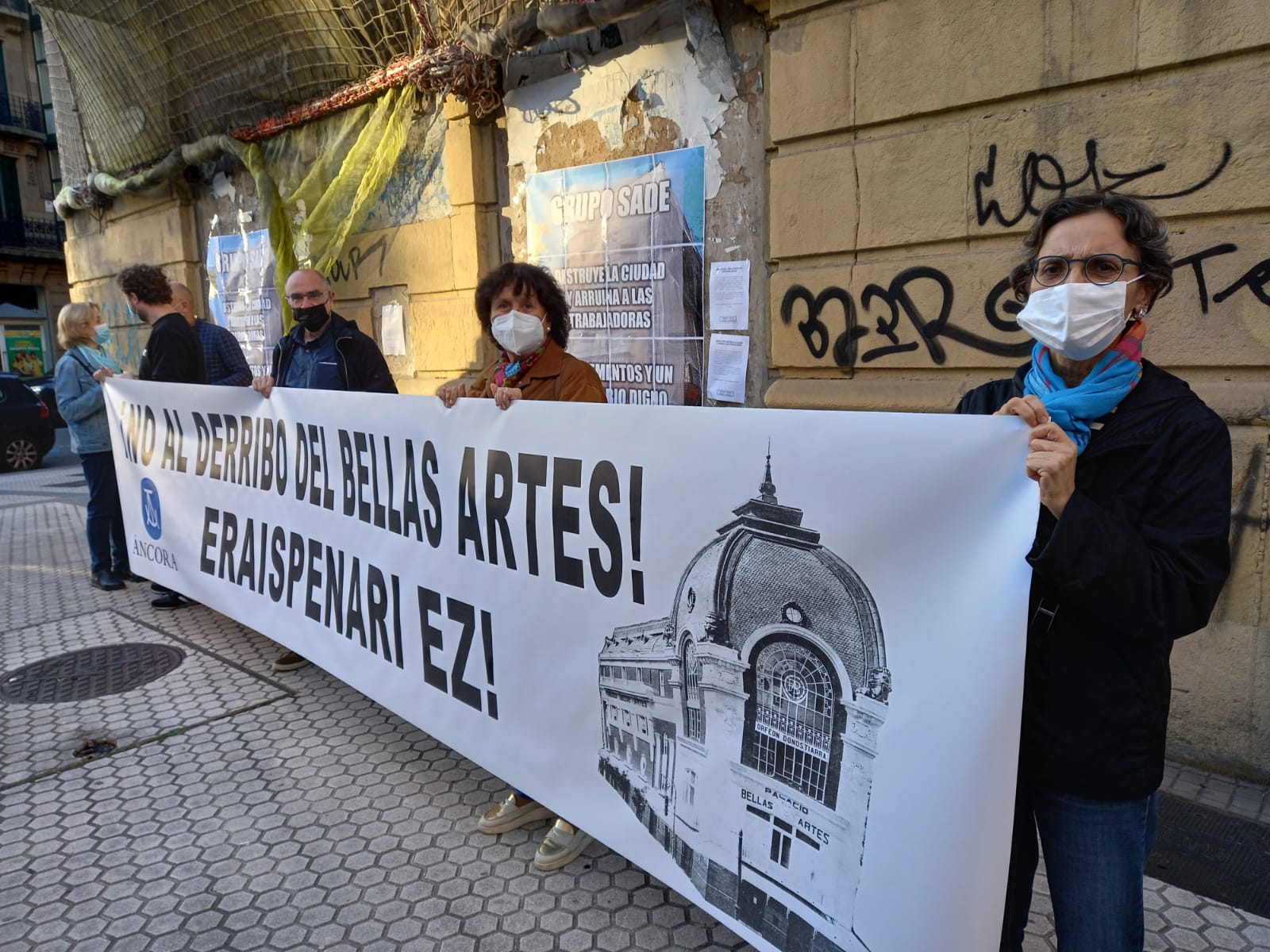 Bellas2 Áncora: "Lo del Bellas Artes es un derribo encubierto"