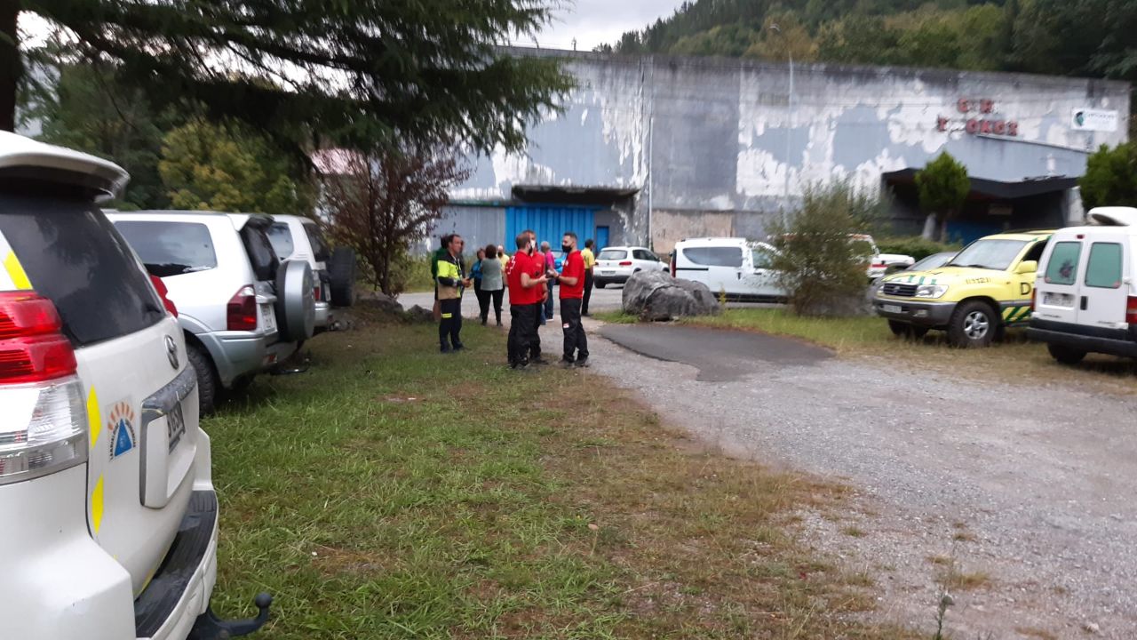 Berrobi 1 Se reanuda la búsqueda del motorista desaparecido en Berrobi