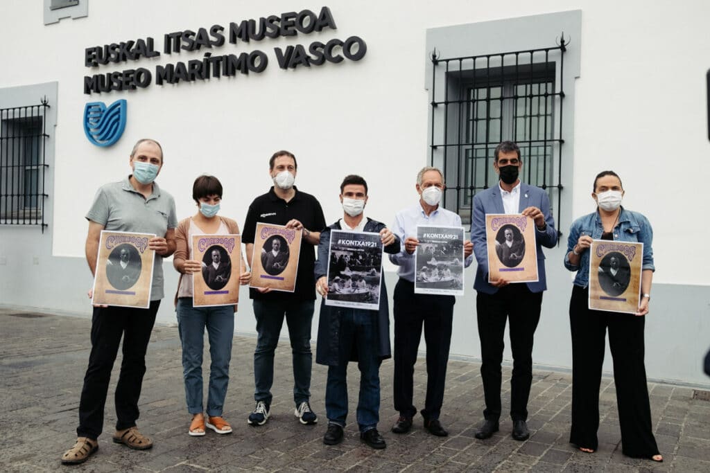 donostitik kontxa1921 Euskal Itsas Museoa invita a seguir las regatas desde su balcón con #KONTXA100
