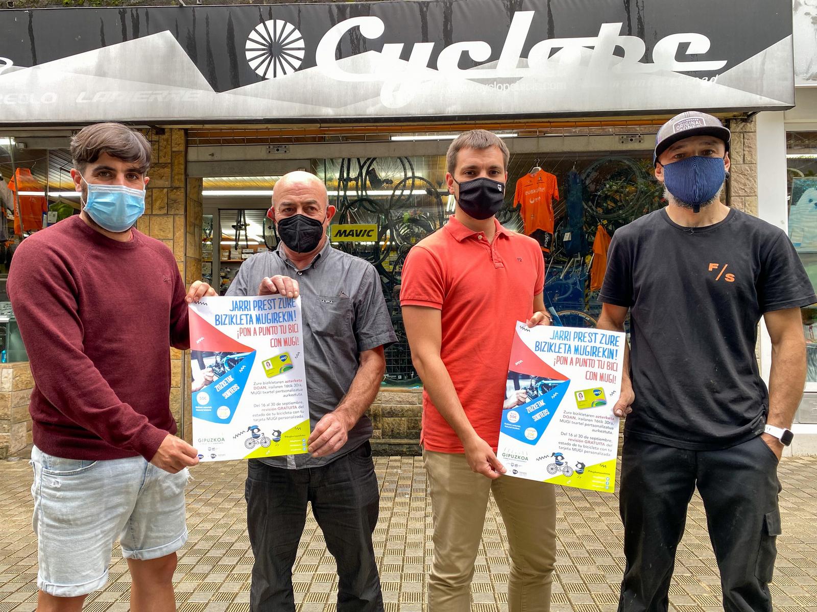 revisiones '¡Pon a Punto tu bici con MUGI!' hasta el 22 de septiembre