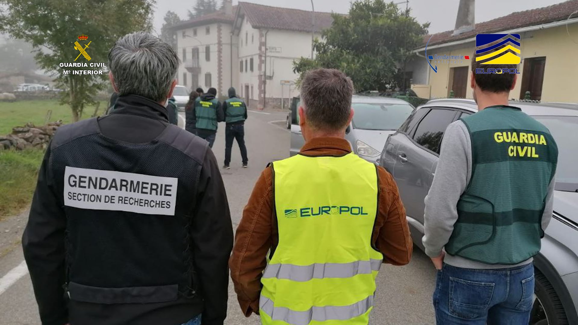 2021 10 25 op.poltsa 02 Siete detenidos en Gipuzkoa, Bizkaia y Navarra por pasar migrantes a Francia