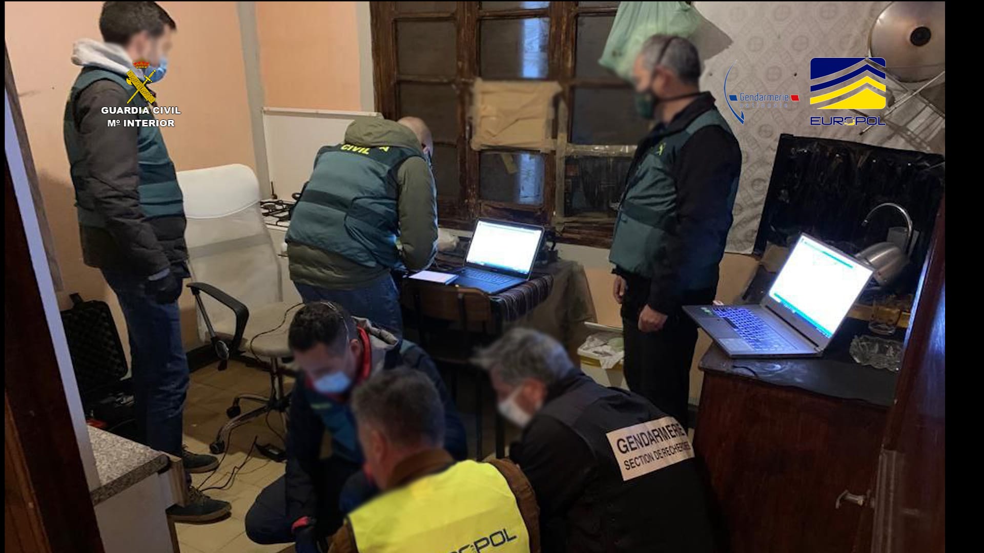 2021 10 25 op.poltsa 04 - Siete detenidos en Gipuzkoa, Bizkaia y Navarra por pasar migrantes a Francia