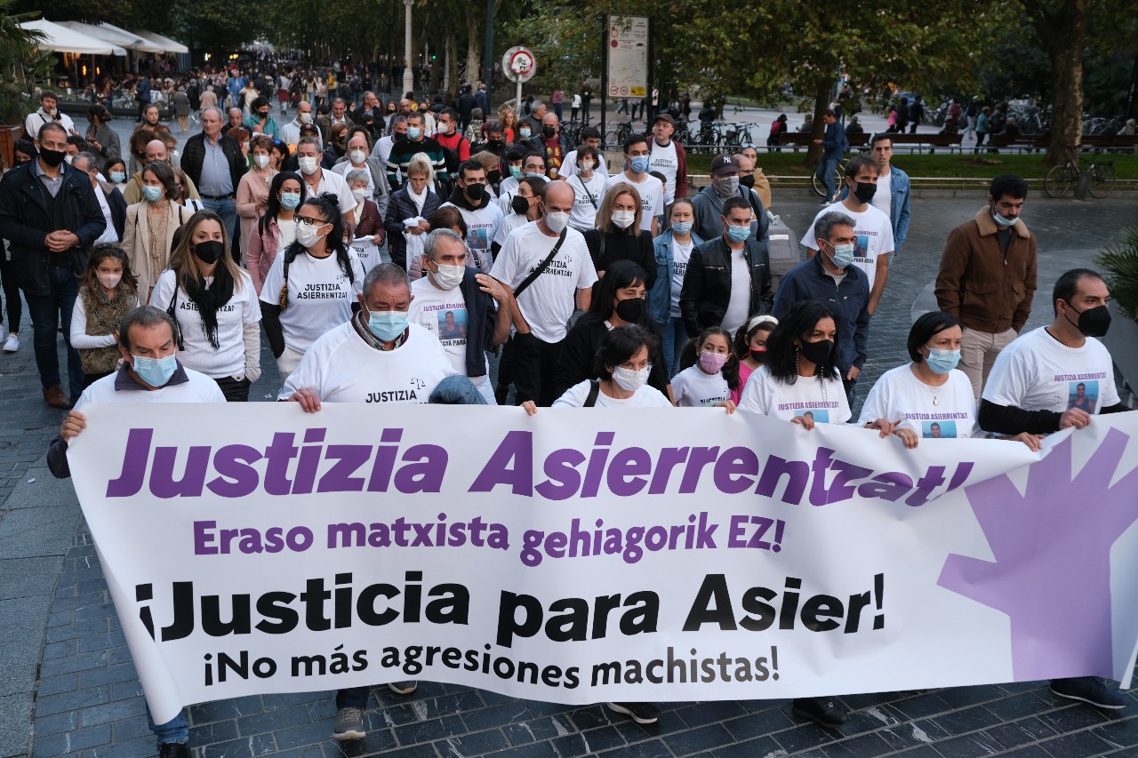 Reclaman "justicia" para Asier Niebla en el tercer aniversario de su muerte