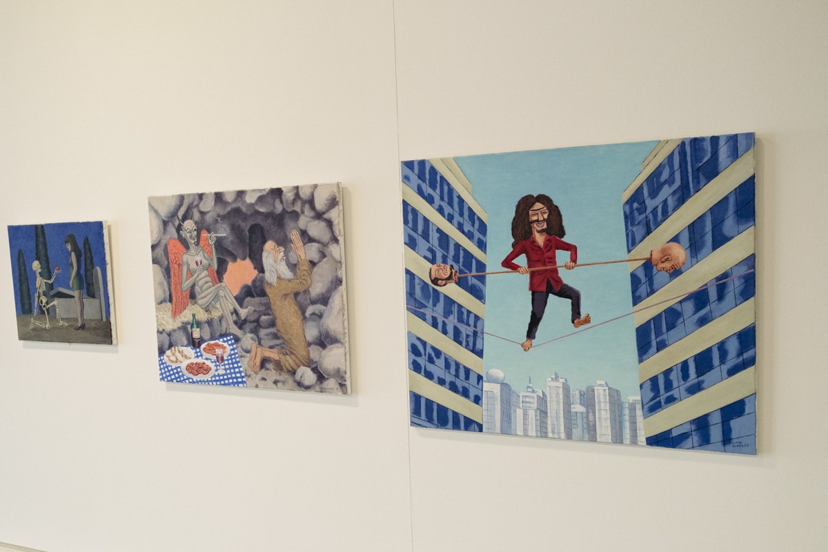 DSCF6407 Simonides invita a leer entre líneas en su muestra en Kutxa Kultur