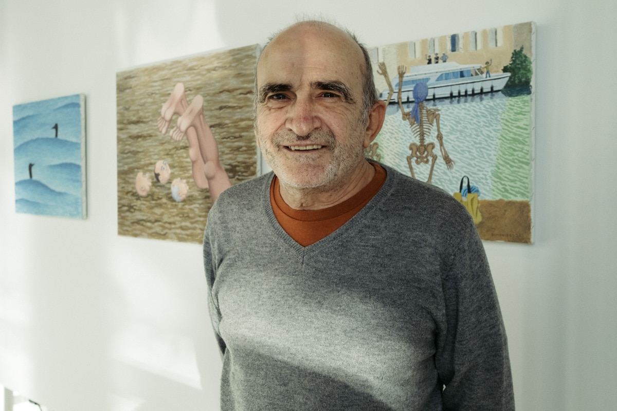 DSCF6430 Simonides invita a leer entre líneas en su muestra en Kutxa Kultur