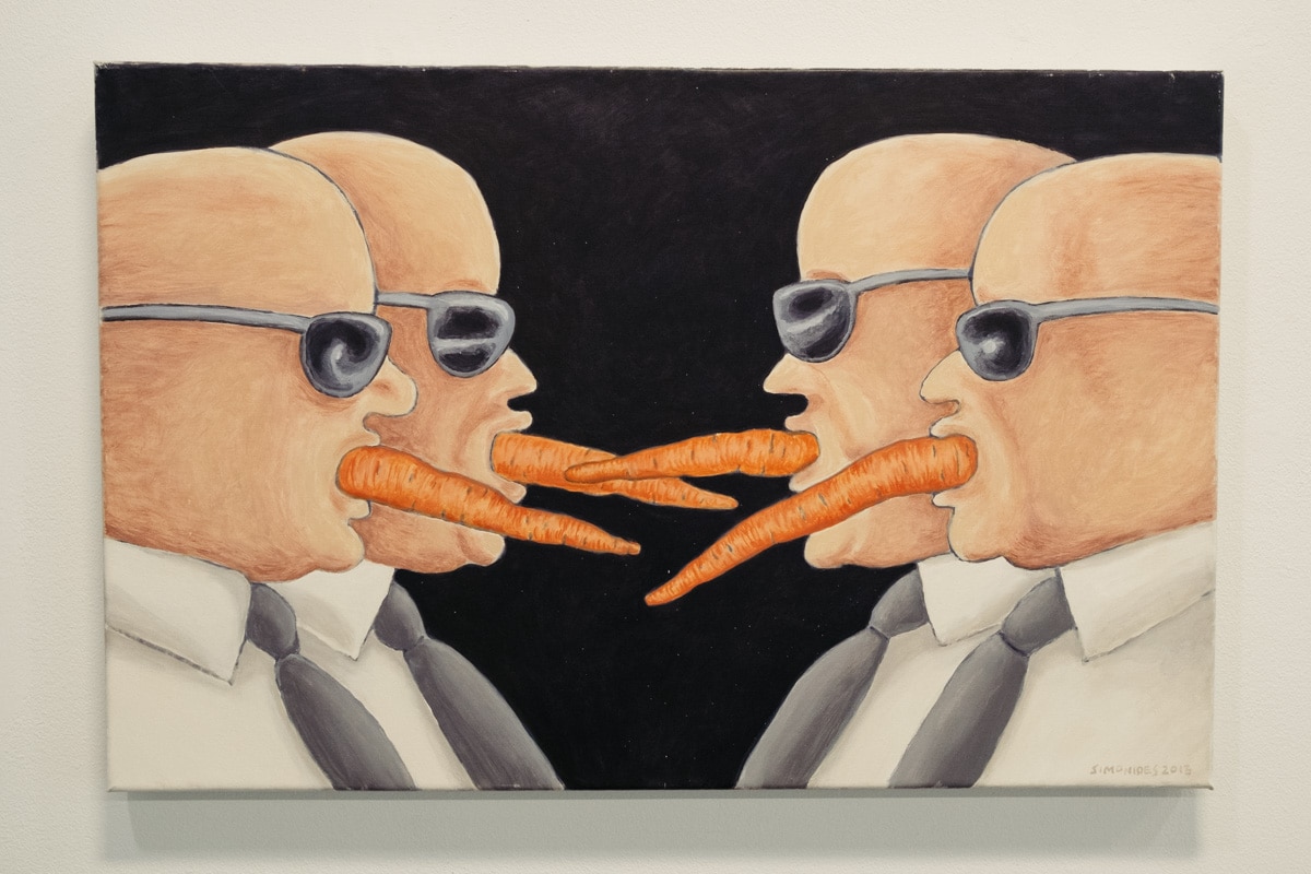 DSCF6437 Simonides invita a leer entre líneas en su muestra en Kutxa Kultur