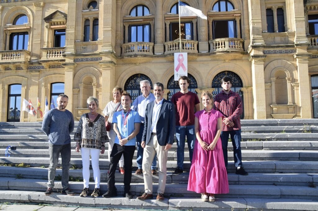 DSC 0150 Recepción al medallista olímpico Iñigo Llopis en el Ayuntamiento de Donostia