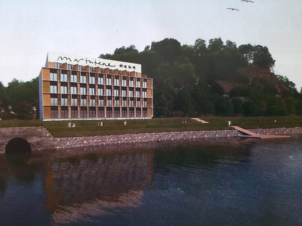 Hotela Urumearen ertzean Antondegi: EH Bildu denuncia la construcción de un hotel