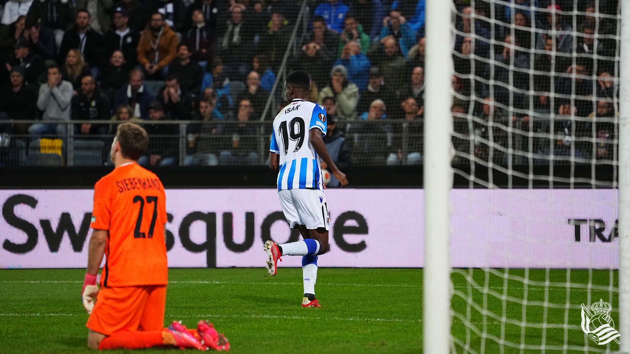 La Real Sociedad se impone al Sturm Graz por 0-1 1 Isak europa La Real Sociedad se impone al Sturm Graz por 0-1