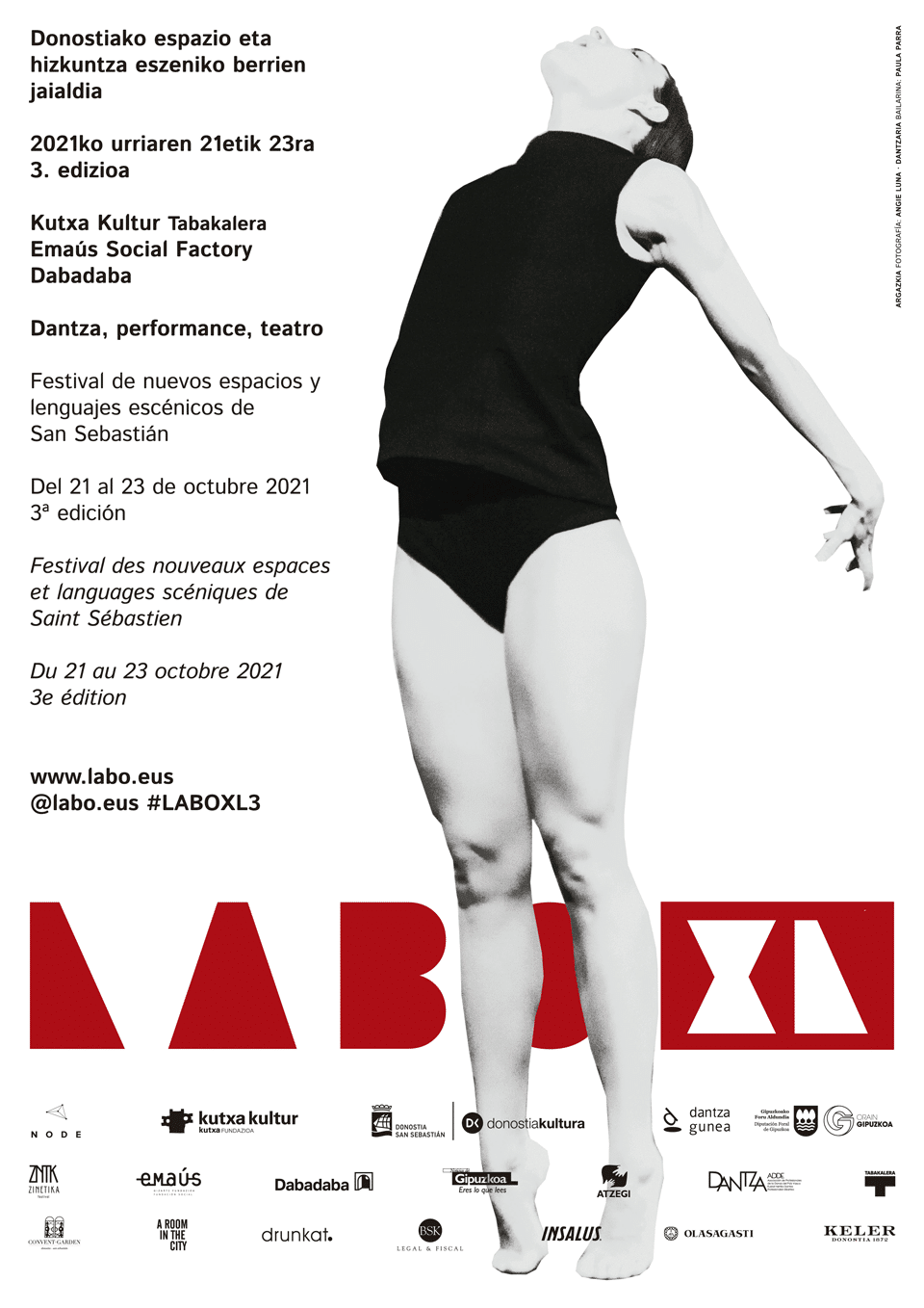 LABO2021 LABO XL3 comienza el jueves en Kutxa Kultur, Dabadaba y Emaús Social Factory