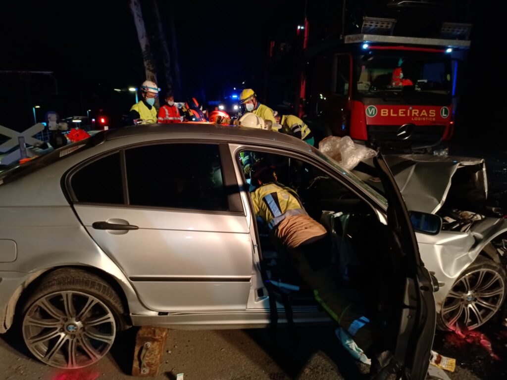 Lezo accidente Dos heridos en un accidente registrado en la GI-636 (Lezo)